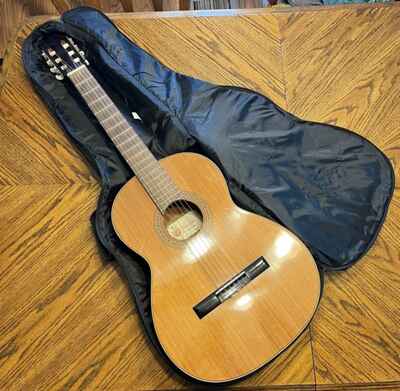 Vintage Made In Spain Prudencio Saez Acoustic Guitar Model 4A With Case