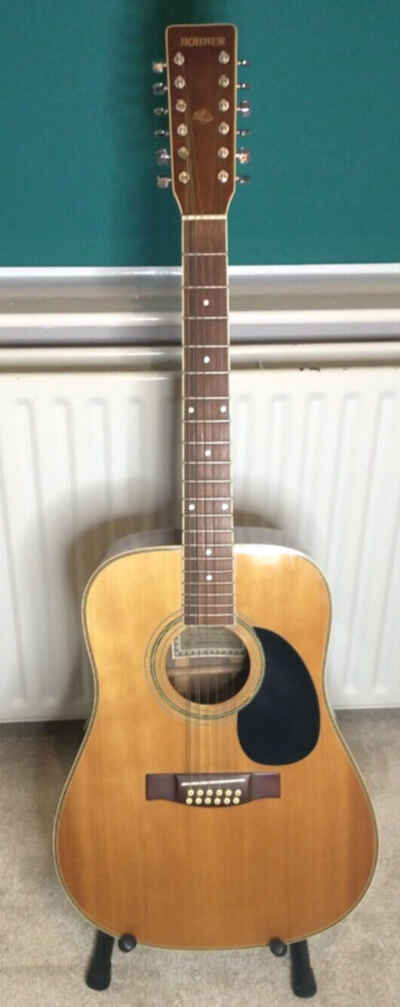 Vintage Hohner LW1200N 12 String Acoustic circa 1980