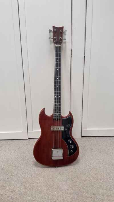 Kay K-1B Bass Guitar - Vintage - 1960s - SG Style