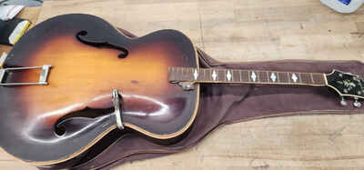 Vintage Epiphone Triumph Tenor Archtop Guitar -PARTS / REPAIR-