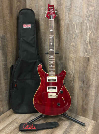 Paul Reed Smith SE Standard 24 Electric Guitar Vintage Cherry RH Gator Case PRS