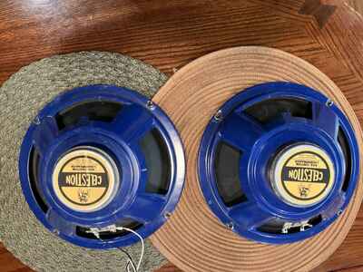 Vox Celestine 10 Inch Bulldog Speakers