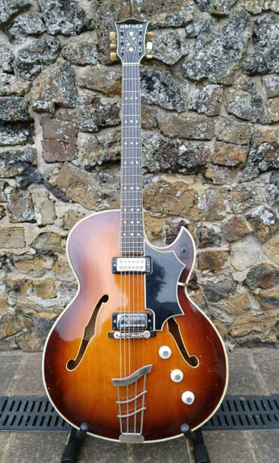 Hofner President Thinline 66 Florentine Vintage Electric Guitar