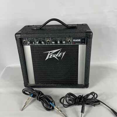 Peavey Rage Guitar Amp Vintage 80s (12 Watts Loud) 2 Plugs TESTED USA Made