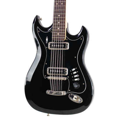 1966 Hagstrom H-12 12 String Black