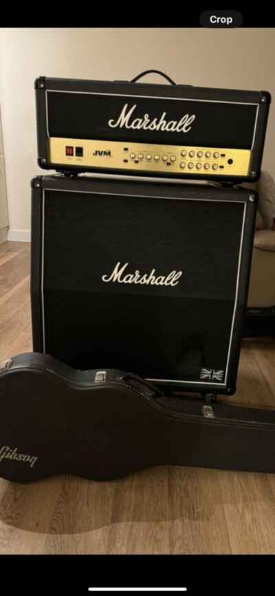 Marshall JVM 205H with 1960A Lead 4x12 Cab