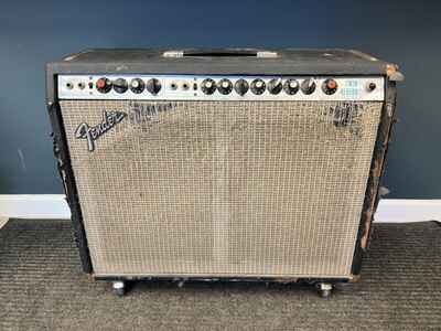 1975 Fender Twin Reverb Silver Face - 2 x 12 Guitar Combo Tube Amp Amplifier