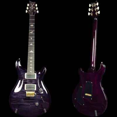 Paul Reed Smith Custom 24 10-Top Electric Guitar - Violet Wraparound Smokeburst