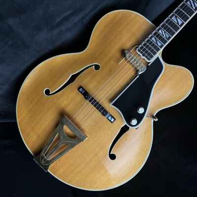 1967 Gibson Super 400C Cutaway Blonde Vintage Archtop Guitar with case