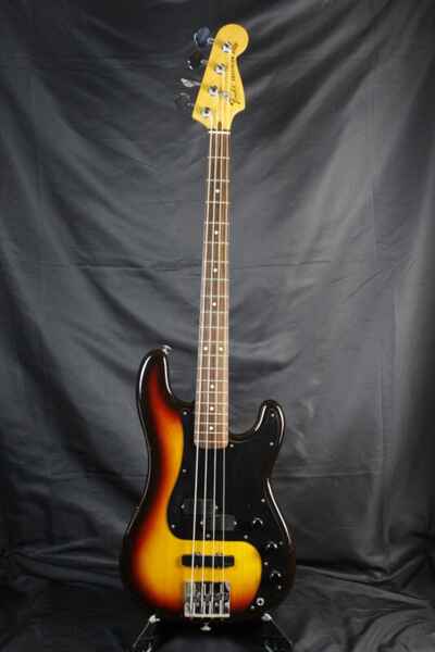 1983 Fender Precision Bass Guitar Vintage USA P-Bass w /  EMG Pickups, HSC 8 1 lbs