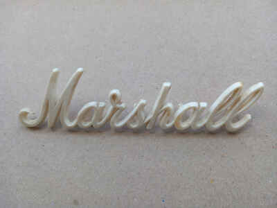 Vintage Marshall 6 inch Script Logo 1970