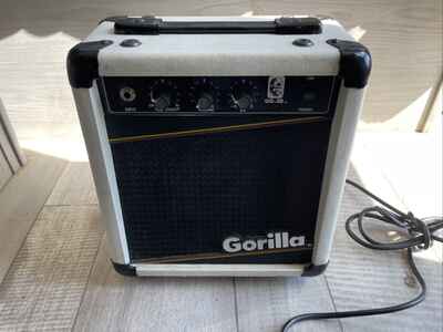 Vintage GG-20 Gorilla 30 Watt Amplifier Vintage 1987 White