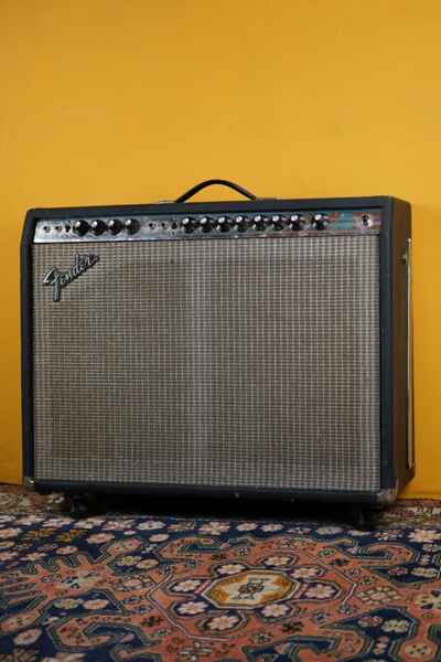 1976 Fender (James Burton Stage-Played) Silverface Twin Reverb Amp