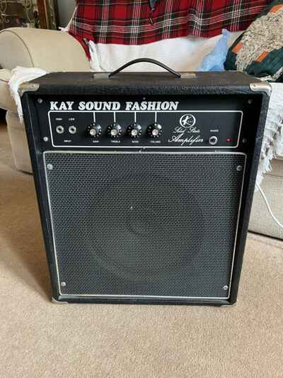 Kay Sound Fashion Solid State Guitar Amplifier Vintage? Please Read Description