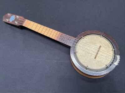 John Grey & Son 4 string Banjolele Resonator Banjo Ukulele - Tobacco Sunburst