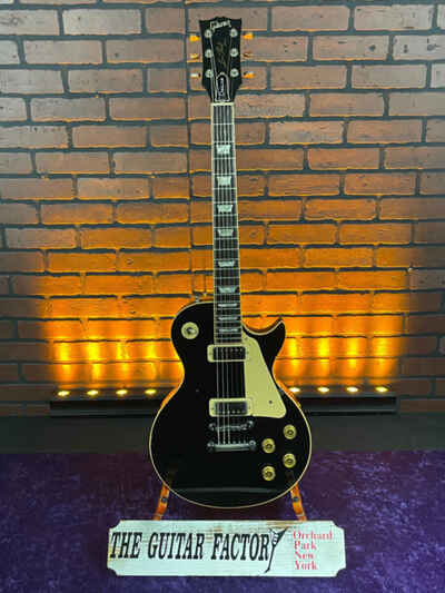 Vintage 1981 Gibson Les Paul Deluxe (Ebony) Mini-Humbuckers - Second - w /  Har