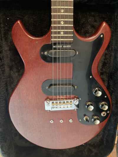 Vintage Gibson Melody Maker Serial Number 553947 Cherry
