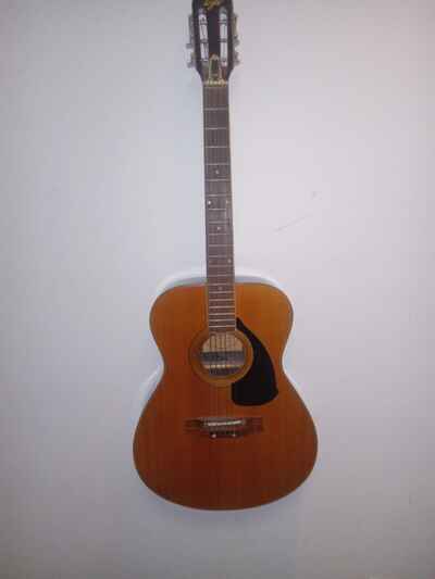 Vintage 1970s lyle f-520 acoustic guitar