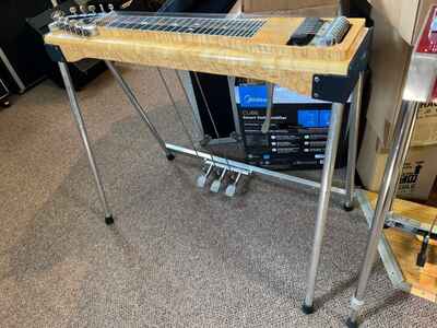 September 1973 Sho-Bud Maverick Pedal Steel Guitar Birdseye Maple