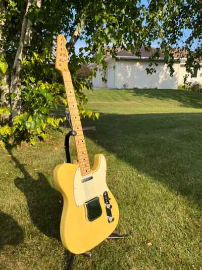 Fender 1968 Telecaster IMMACULATE blonde with maple cap neck&top loading bridge