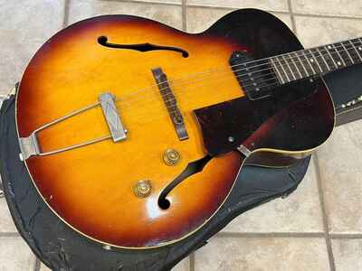 1959 Gibson ES-125 Hollow Body Arch Top Guitar Sunburst