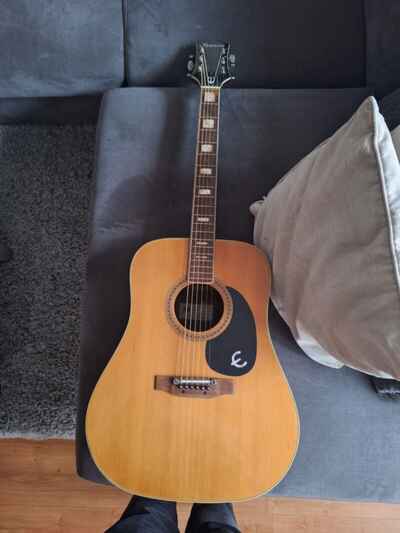 Epiphone Masterbilt Texan in Antique Natural Aged Gloss