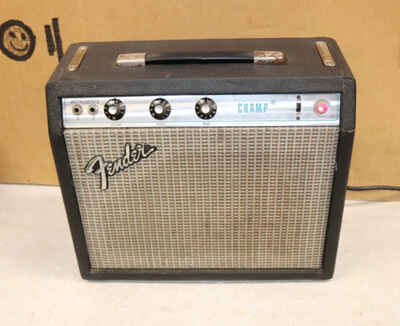 Fender Champ Silverface 1977 - silverface tube guitar Amp