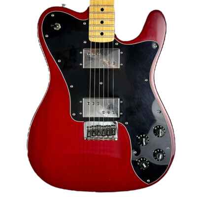 Fender Telecaster Deluxe 1978 - Transparent Red - Herbie Gastellum Neck