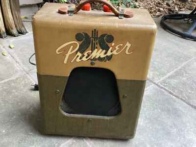 Vintage 1950s Multivox PREMIER Model 50 Tube Amplifier - Needs Repair, Not Wrkg