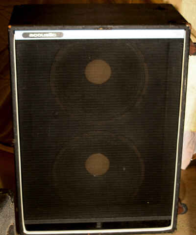 1970s Acoustic 402 bass speaker cabinet