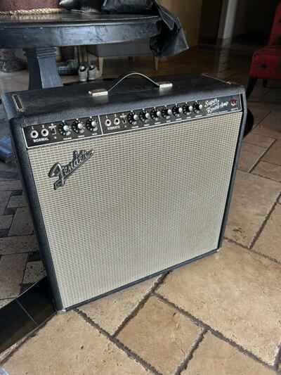 1965 Fender Super Reverb Amp Vintage