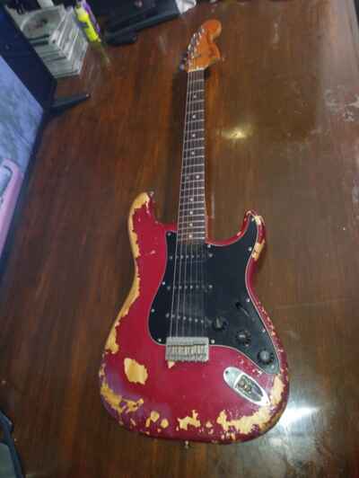 1979 Fender Stratocaster Wine Red