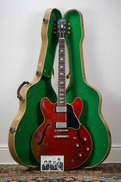 1964 Gibson USA ES-335TDC (Kalamazoo, Michigan) Cherry Red with Selmer Hard Case