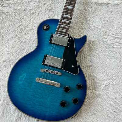 Custom factory produce Custom electric guitar standard Blue LP From USA