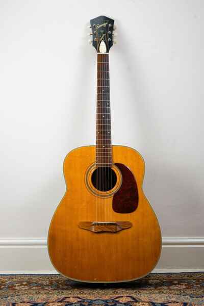 1967 Harmony USA Sovereign 1260 Jumbo Bodied Acoustic Guitar - Natural (Chicago)