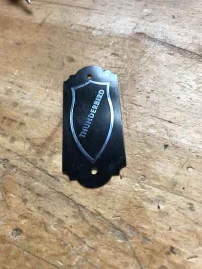 Vintage 1960s /  70s  Guild Thunderbird Guitar Truss Rod Cover.