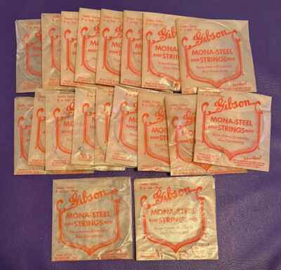 Vintage 1940s 1950s Gibson Strings Jumbo J-200 Advanced