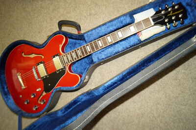 70s Luxor ES-335 copy cherry red, Traumzustand