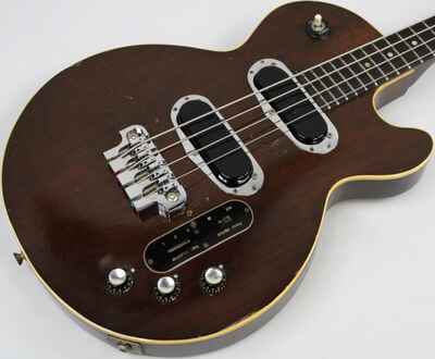 Vintage 1969 Gibson Les Paul "Recording" Bass, Walnut, Stainless Steel Refret!