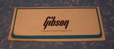Vintage 1980s Gibson warranty Card Explorer