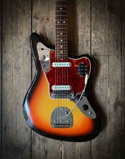 1965 Fender Jaguar in 3 Tone Sunburst finish & Original hard shell case