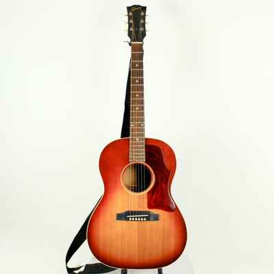 1966 Gibson LG-1 Acoustic Guitar w / Case, Sunburst