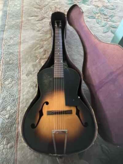 Vintage Kalamazoo KG21 archtop acoustic guitar 1930s