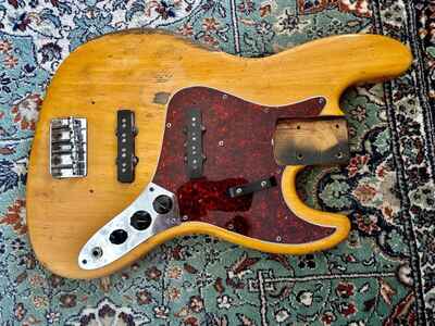 1966 Fender Jazz Bass Body Loaded