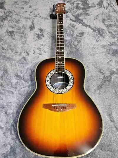Ovation cc67 acoustic 6 string guitar 1977 / 1978