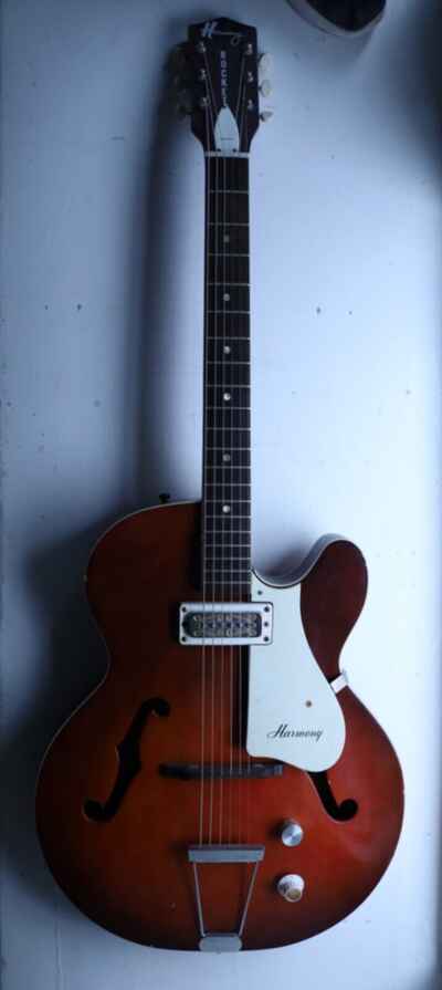 1966 Harmony Rocket Semi-Hollowbody Electric Guitar