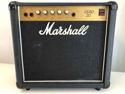 Vintage 1980s Marshall Lead 20 Solid State Guitar Amp Amplifier