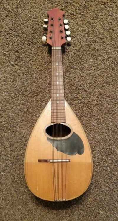 Vintage Catania Carmelo bowl back mandolin for repair