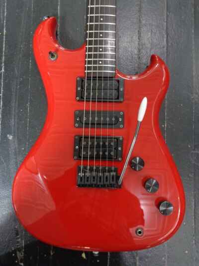 Electra Westone Phoenix Electric guitar, lipstick red finish, made in japan 1984