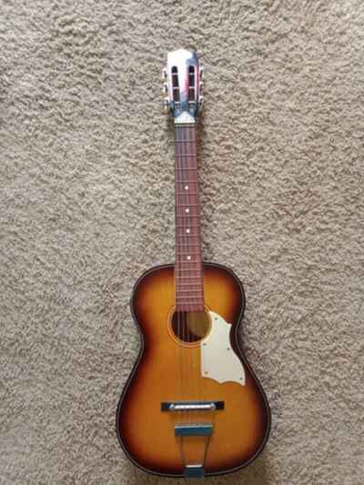 Vintage 1967 Norma 3 / 4 Parlor Guitar FG3 Reinforced Steel Neck RARE MODEL